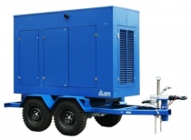 Дизельный генератор ТСС АД-150С-Т400-1РПМ5 на шасси